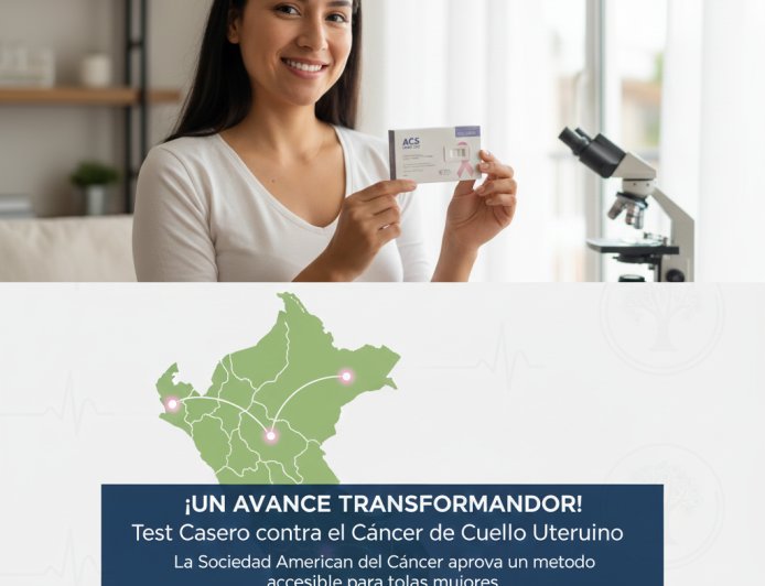 ¡Un Avance Transformador! El Test Casero para la Detección de Cáncer de Cuello Uterino ya tiene el aval de la Sociedad Americana del Cáncer
