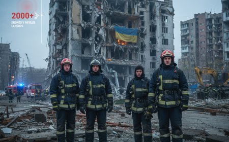 Ucrania bajo un diluvio de fuego: La brutal escalada de la ofensiva rusa en la última semana
