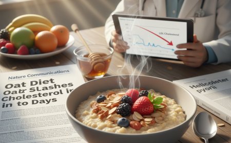 ¿Colesterol alto? Solo dos días de avena podrían ser el "reset" que tu cuerpo necesita