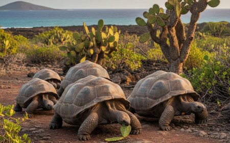 El renacer de las gigantes: El histórico regreso de las tortugas a Galápagos tras un siglo y medio